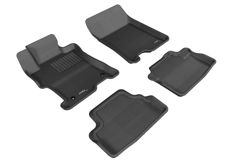 3D MAXpider L1HD05901509 2023+ fits Honda CR-V Kagu 2nd Row Floormat - Black