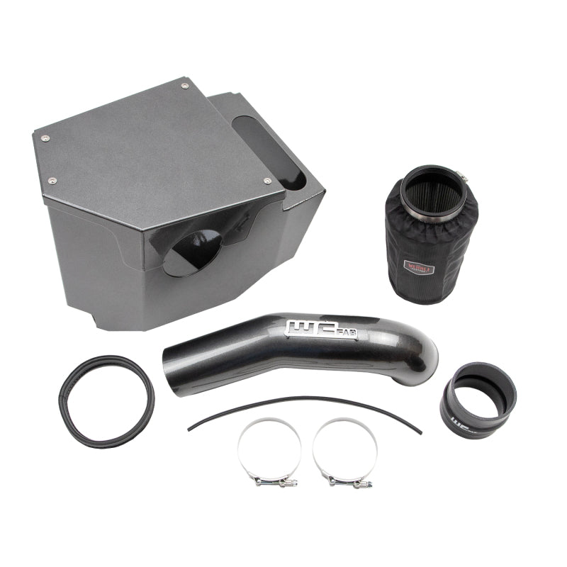 Wehrli 20-26 GM Duramax L5P 4in Intake Kit - Sparkle Bomber Orange