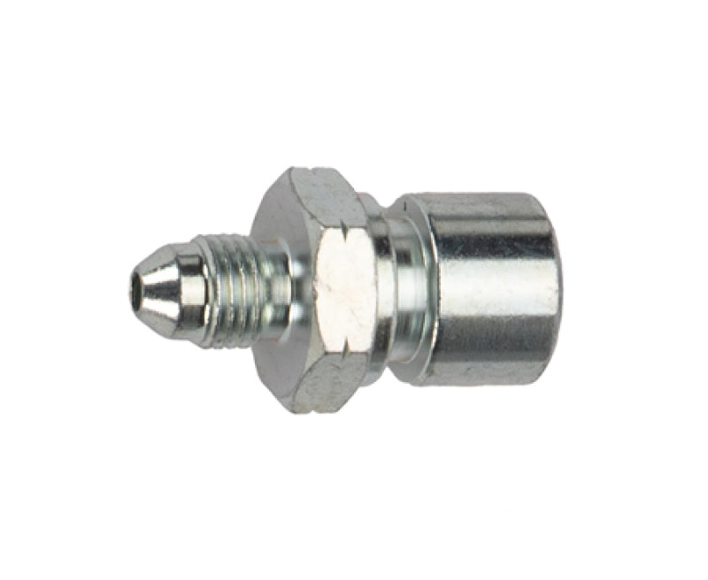 Wilwood 220-13923 Fitting Adaptor Tubing -3 TO M10x1.5 IF Steel/Zinc