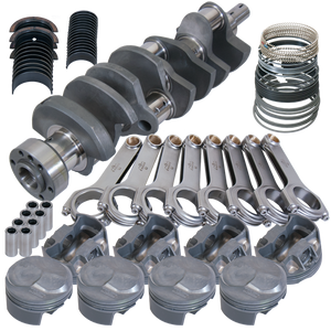 Eagle 11813030 fits Chevy Tall 454 1Pc 4.250in Crank 6.800in H-Beam 43cc Dome 4.280in Pistons Rotating Assembly