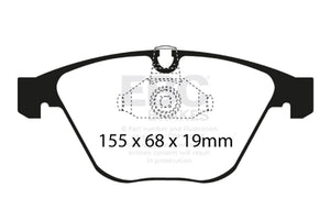 EBC DP21449 11-12 fits BMW 1M Coupe 3.0 Twin Turbo Greenstuff Front Brake Pads