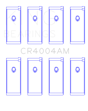 King CR4004AM fits Isuzu 4XC1/4XC1T 1.5L (Size STD) Rod Bearing Set