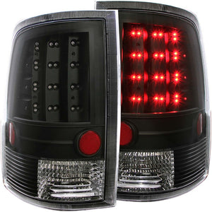 ANZO 311144 2009-2015 fits Dodge Ram 1500 LED Taillights Black