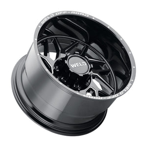 Weld  W11700017475 Off-Road W117 20X10 Fulcrum 8X170 ET-18 BS4.75 Gloss Black MI