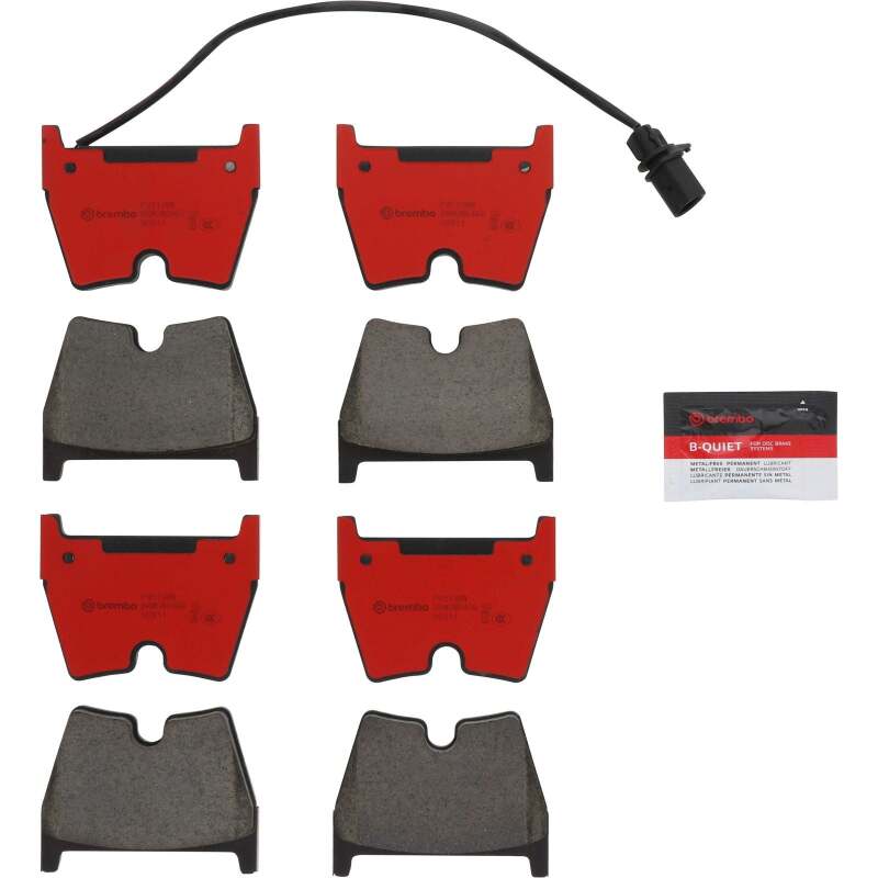 Brembo OE P85138N 08 12 fits Audi R8/14-15 R8/13-15 RS5 PRIME Ceramic Brake Pad