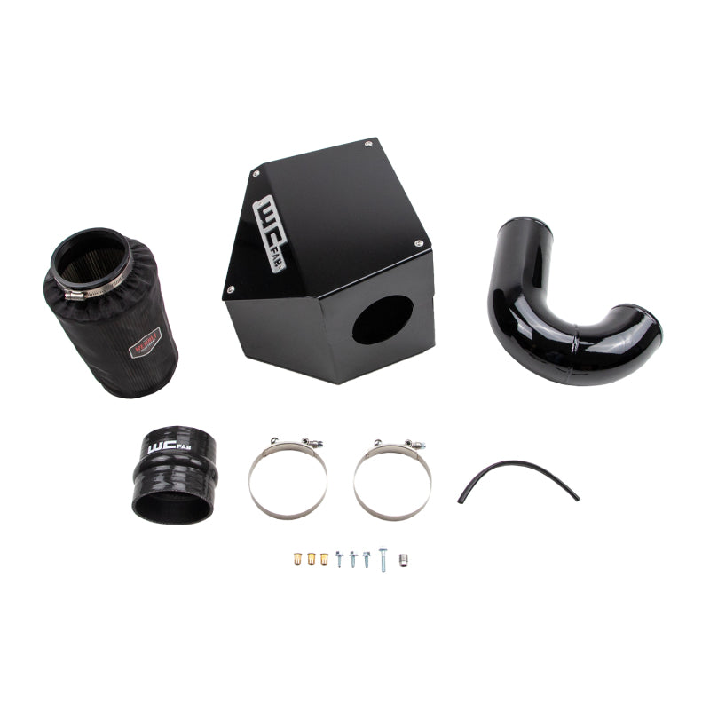 Wehrli 98.5-02 Cummins 5.9L 4in. Intake Kit - Bengal Red