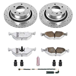 PowerStop K962-26 03-08 fits BMW Z4 Rear Z26 Street Warrior Brake Kit