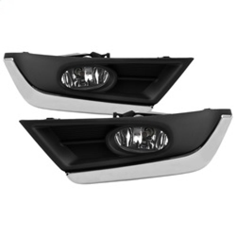 Spyder 5084897 fits Honda 17-18 CRV OEM Chrome Trim Fog Lights w/Switch & Cover
