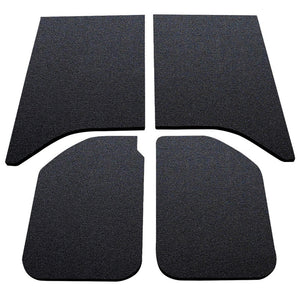 DEI  50138 fits Jeep 11-18 Wrangler JK 2-Door Boom Mat Headliner - 4 Piece - Bla