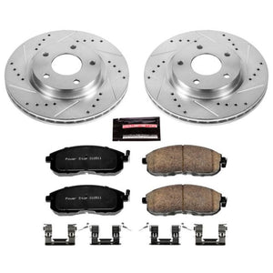 PowerStop K6961 fits Nissan 13-18 Sentra Front Z23 Evolution Sport Brake Kit