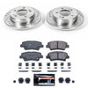 PowerStop K6502 fits Hyundai 12-17 Veloster Rear Z23 Evolution Sport Brake Kit