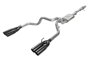 AFE 49-34102-B  Series 4-3in 304SS Exhaust Cat-Back w/ Blk Tips 2019 fits GM Si