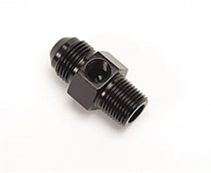 Russell 670083 Performance -6 AN Flare to 3/8in Pipe Pressure Adapter (Black)