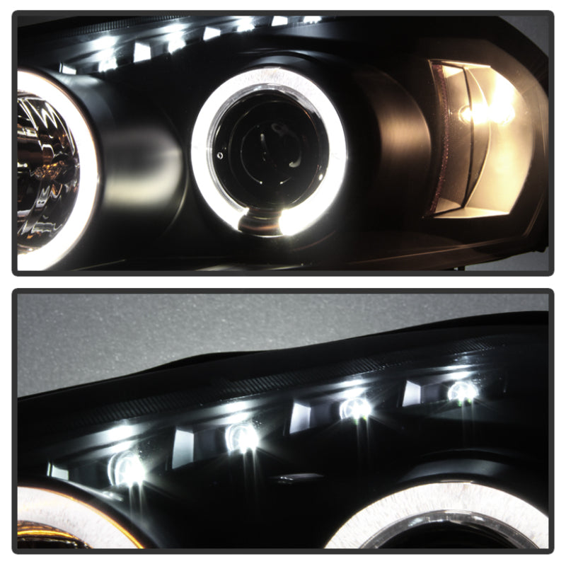 Spyder 5078308 fits Chevy 06-13 Impala Projector Headlights LED Halo LED Blk Sm