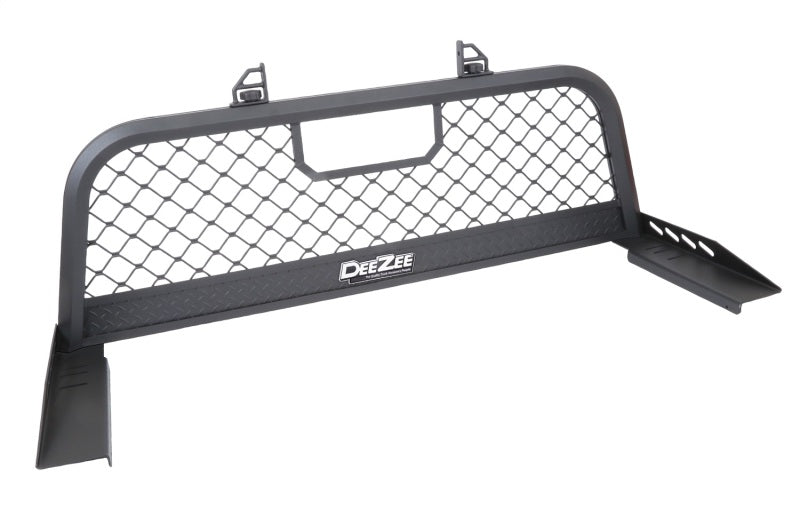 Dee DZ 95072RTB Zee 17-23 fits Ford SuperDuty Cargo Management Cab Rack - Txt Blk Mesh