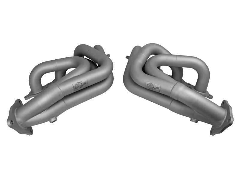 AFE 48-34148-T d 304SS Header 2020 fits Chevy Corvette (C8) 6.2L V8 - Titanium