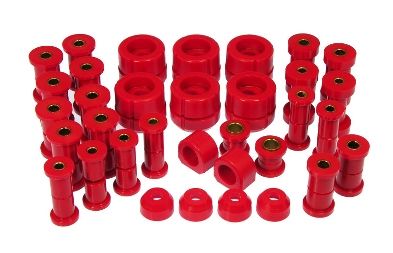 Prothane 43647 fits Chevy 81-87 Truck 4wd Total Kit - Red