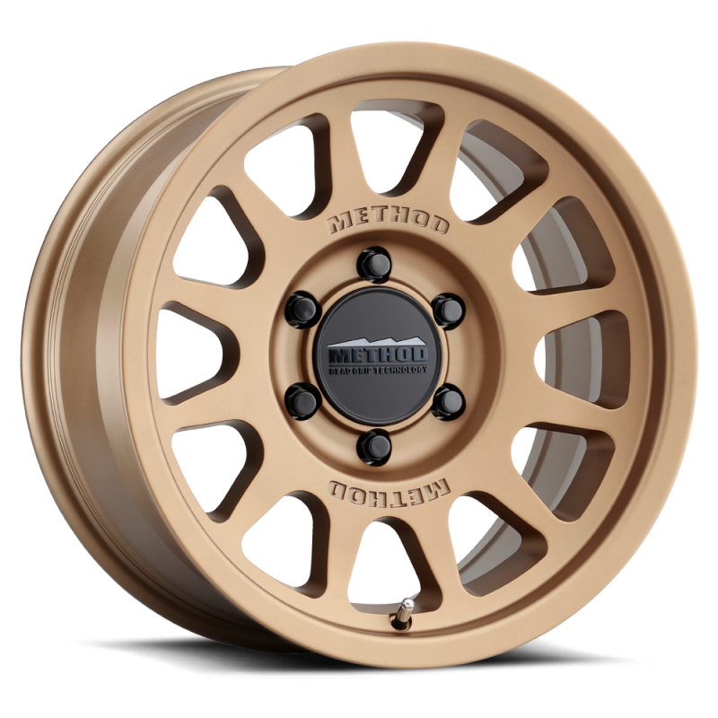 Method Wheels MR70389093940H Method MR703 Bead Grip HD 18x9 +40mm Offset 6x5.5 95.25mm CB Method Bronze Wheel