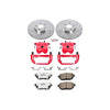 Power Stop KC091-26 04-06 fits Nissan Maxima Front Z26 Street Kit w/Cals