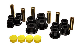 Energy Suspension 5.2115G 02-05 fits Dodge Ram 1500 2WD Black Rear Leaf Spring Bushing Set