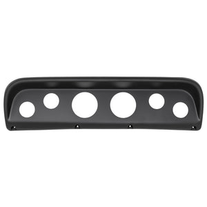 AutoMeter 2145 Autometer 67-72 fits Ford Ranger Direct Fit (2 3-3/8in. & 4 2-1/16in.) Gauge Pod - Black Finish