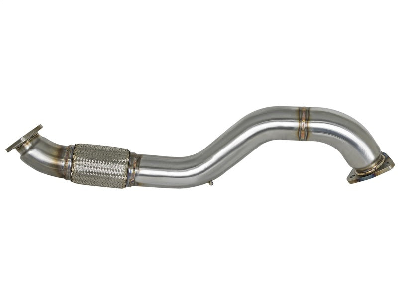 AFE 49-36617 d Steel 3in Rear Down-Pipe/Mid Pipe 2017+ fits Honda Civic Type R