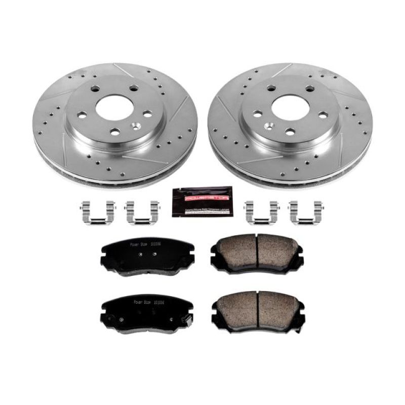 PowerStop K5522 fits Buick 11-16 LaCrosse Front Z23 Evolution Sport Brake Kit