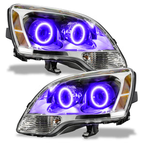 ORACLE Lighting 7732-007 08-12 fits GMC Acadia Non-HID Pre-Assembled LED Halo Headlights-UV/Purple