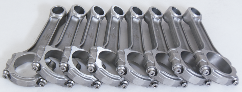 Eagle SIR6625PP fits Pontiac 400-455 6.625in 5140 Steel 7/16in ARP 8740 BOLTS I-Beam Connecting Rods - Set of 8