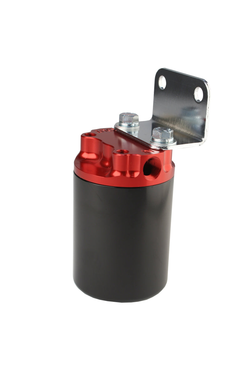 Aeromotive  12317 SS Series Billet Canister Style Fuel Filter Anodized Black/Red