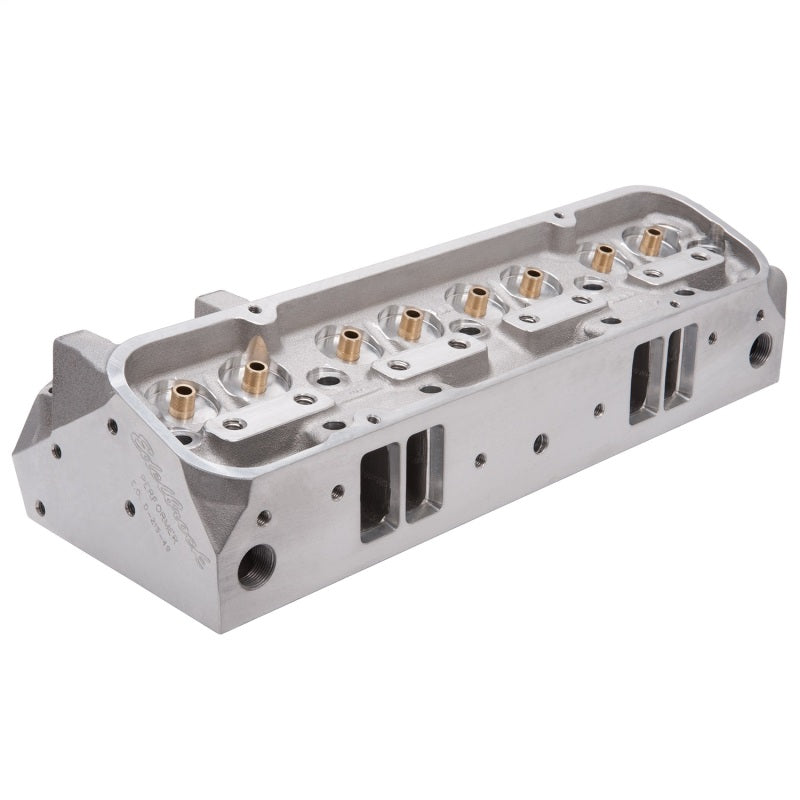 Edelbrock 60609 Cylinder Head fits Pontiac Performer RPM CNC Chamber 87cc Bare Single