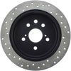 Stoptech 128.44142L Drilled Sport Brake Rotor