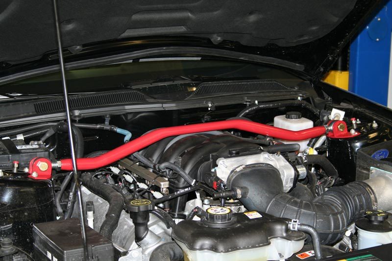 UMI Performance 1005-B fits Ford 05-14 Mustang GT Front Strut Tower Brace