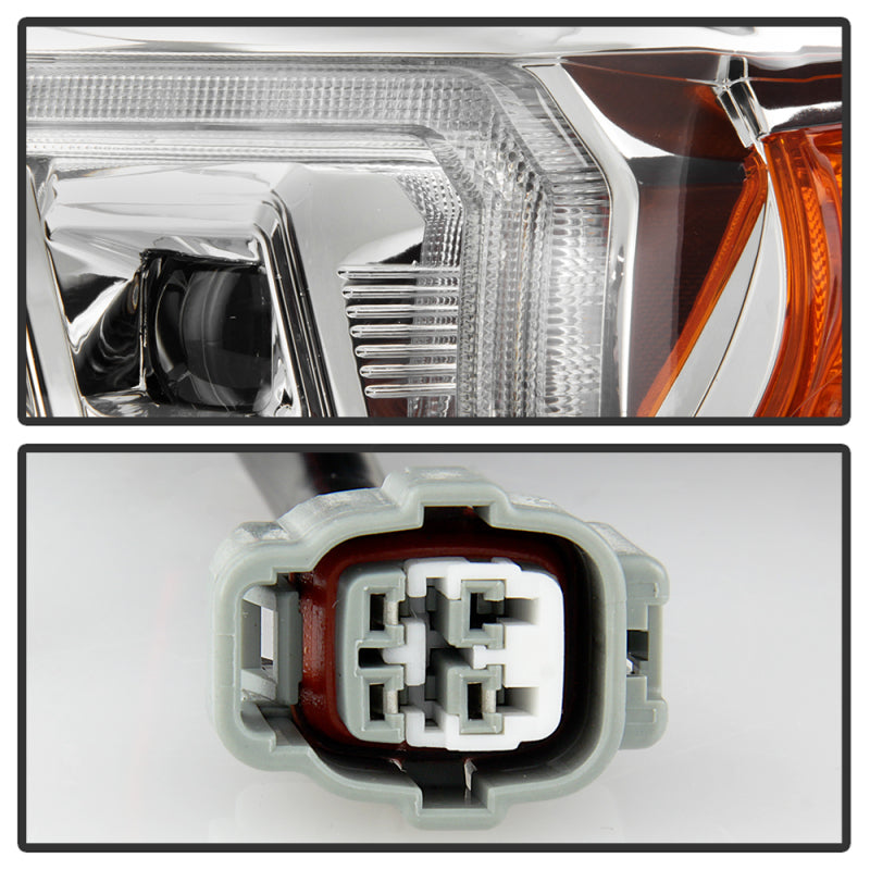 Spyder 5088383 fits Toyota 16-20 Tacoma LED Model Only High-Power LED Headlight