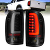 ANZO 311354 1900 fits Toyota 95-20 Tacoma LED Taillights Black Housing Smoke Lens (Pair)