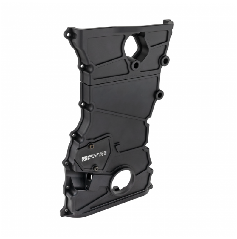 Skunk2 Racing 681-05-5205 Skunk2 fits Honda/fits Acura K-Series (K24 Only) Black Anodized V2 Timing Chain Cover