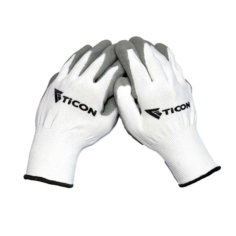 Ticon 100-50000-2000 Industries Fabrication Basics Nitrile Coated Nylon Gloves 10pk - Medium (Size 8)