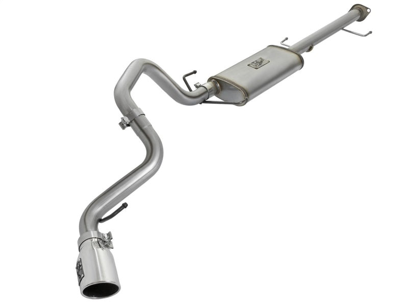 AFE 49-46027-P orce Xp 2.5in SS Cat-Back Single Side Exit Exhaust w/Polished Ti