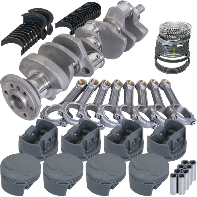 Eagle 62501030 fits Chevy 400 3.750in Crank 5.700in I-Beam Rods -5cc Flat Top 4.155in Pistons Rotating Assembly