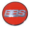 BBS 10.02.3605 Center Cap 70.6mm Red/Silver (5-Tab)