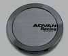 Advan V0330 73mm Full Flat Centercap - Hyper Black