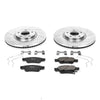 PowerStop K3022 fits Infiniti 07-08 G35 Front Z23 Evolution Sport Brake Kit
