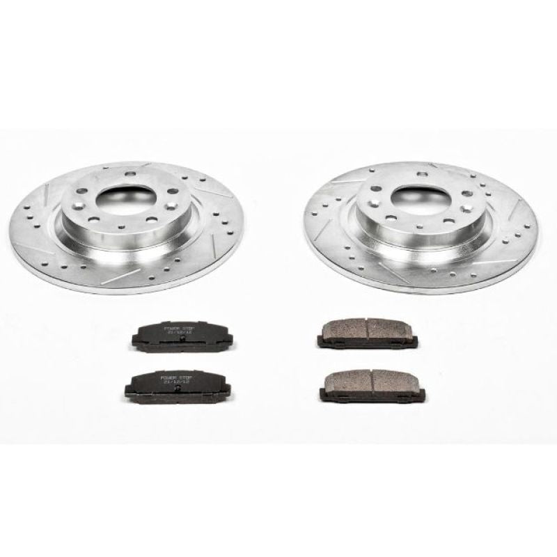 PowerStop K2452 fits Mazda 03-05 6 Rear Z23 Evolution Sport Brake Kit