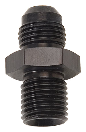 Russell 670513 Performance -6 AN Flare to 12mm x 1.5 Metric Thread Adapter (Black)