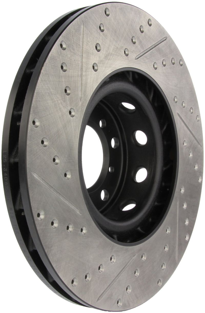 Stoptech 127.34062L 00-03 BMW M5 (E39) Slotted & Drilled Left Front Rotor