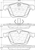 Stoptech 308.1751 Street Brake Pads - Front