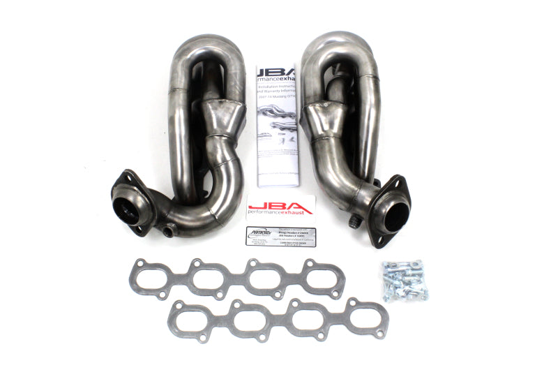 JBA 1695S fits Ford 07-14 GT500 5.4/5.8L 4V 1-5/8in Primary Raw 409SS Cat4Ward Header