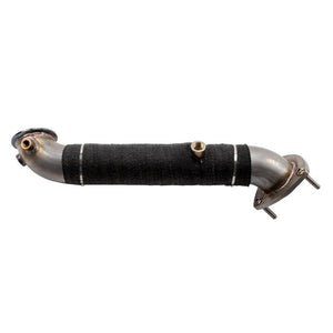 Wehrli WCF100705 15.5-16 fits Chevrolet 6.6L LML Duramax 3in Stainless Down Pipe
