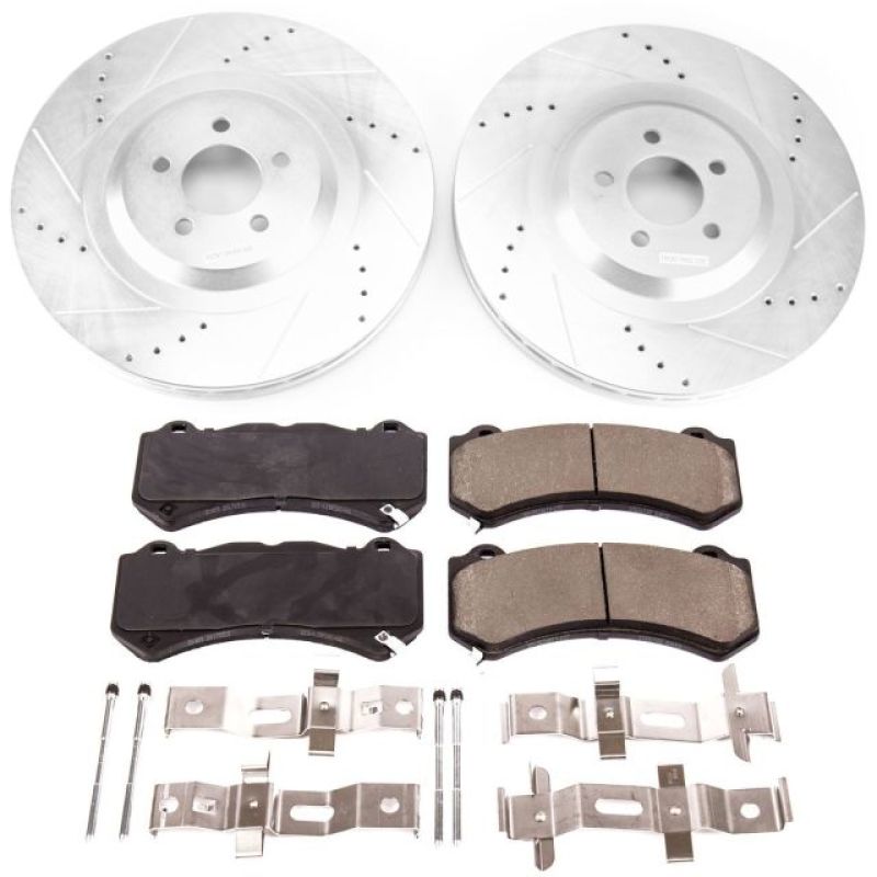 PowerStop K8169 15-20 fits Dodge Charger Front Z23 Evolution Brake Kit