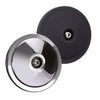 S&S 170-0120 Cycle Dished Bobber Air Cleaner Cover w/ Machined Highlights - Chro